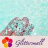 IMG_20211025_151319.webp 6mm Rounded Hollow Out Star Shaped Iridescent Ice Blue Glitter C021R