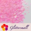 IMG_20211025_151602.webp 6mm Rounded Hollow Out Star Shaped Iridescent Tender Pink Glitter C018R