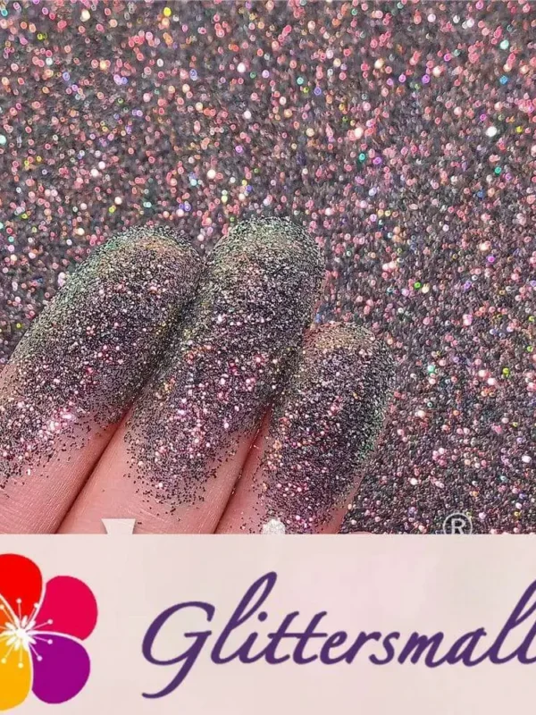 Custom Mixed Deep Space Coffee To Green Iridescent Glitter GEX016 (By Chris.e KC)