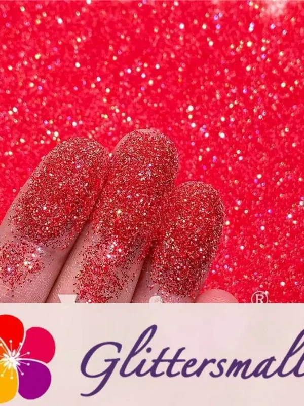 Custom Mixed Deep Space Sun Red Iridescent Glitter GEX010 (By Chris.e KC)