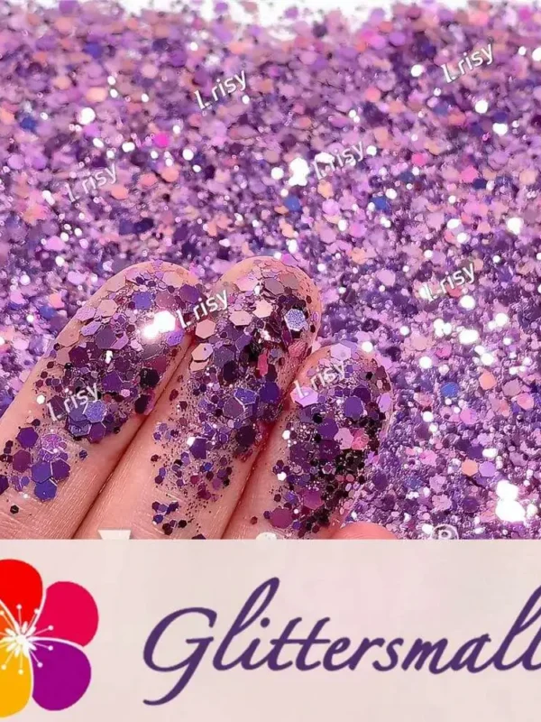 General Mixed Purple To Gold Iridescent Glitter FC-E8033