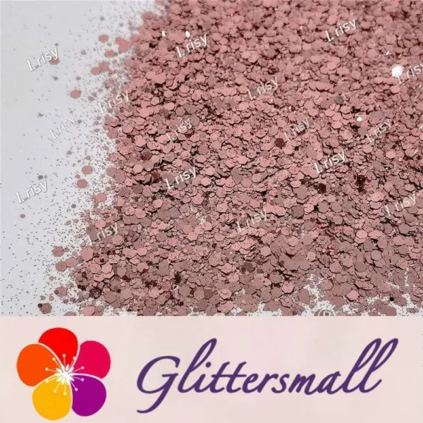 IMG_20211212_143725.webp General Mixed Rose Gold Glitter Pure Color B0230