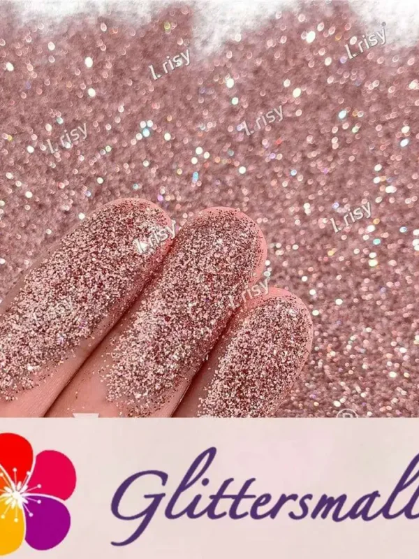 Custom Mixed Rose Gold (Star Shine) Iridescent Ultra-thin Glitter GX230R (By Chris.e KC)