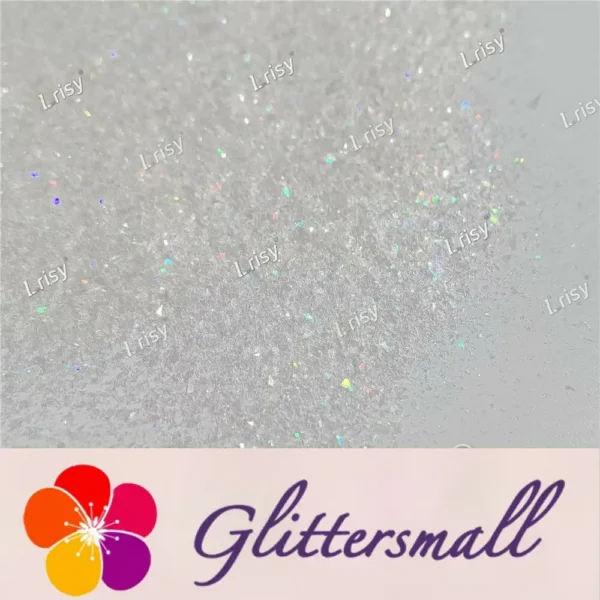 IMG_20211212_151101.webp Translucent Holographic White Confetti Glitter Flakes Shards LB01100 2x2