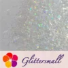 IMG_20211212_151807.webp Translucent Holographic White Confetti Glitter Flakes Shards LB01100 4x4