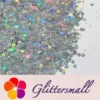 IMG_20211212_155216.webp 4mm Hollow Out Plum Flower Shaped Holographic Silver Glitter LB0100