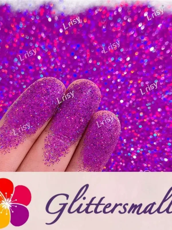 0.2mm Holographic Purple Extra Fine Glitter (Ultra-thin) LB0800