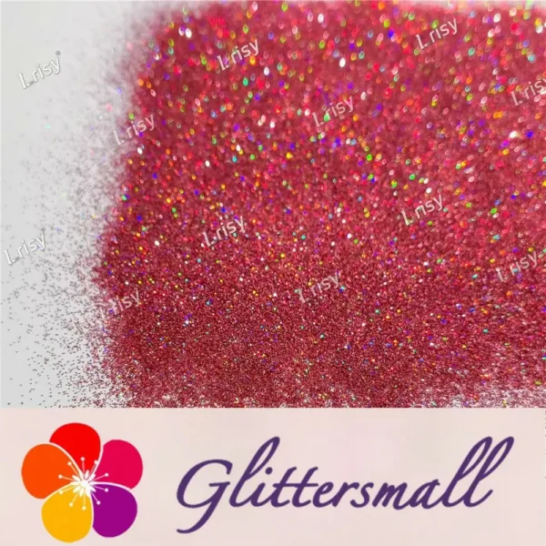 0.2mm Holographic Hazy Pink Extra Fine Glitter (Ultra-thin) LB0911