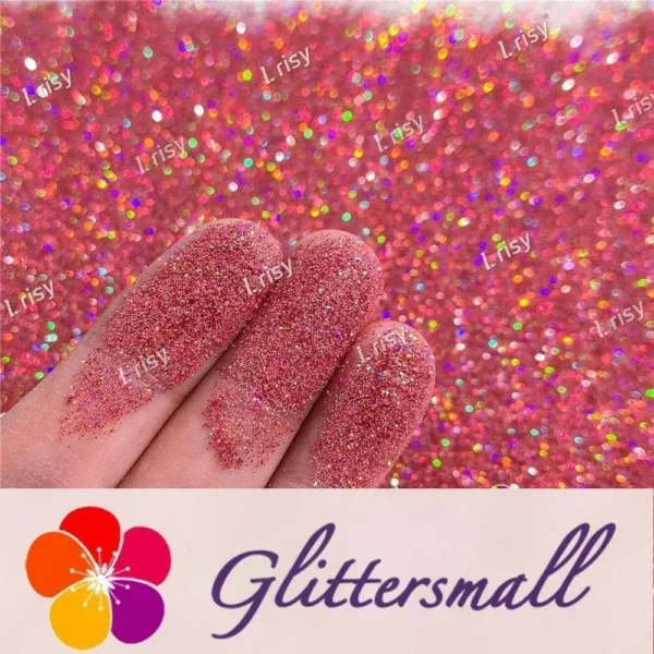0.2mm Holographic Hazy Pink Extra Fine Glitter (Ultra-thin) LB0911