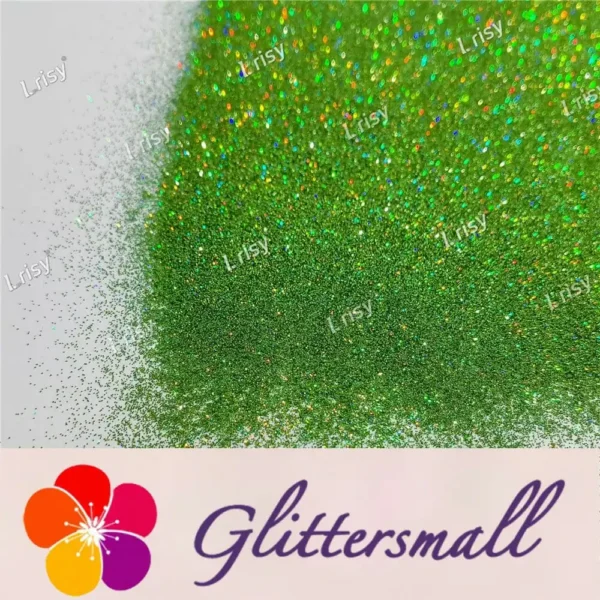 IMG_20220102_145702.webp 0.2mm Holographic Green Extra Fine Glitter (Ultra-thin) LB0601
