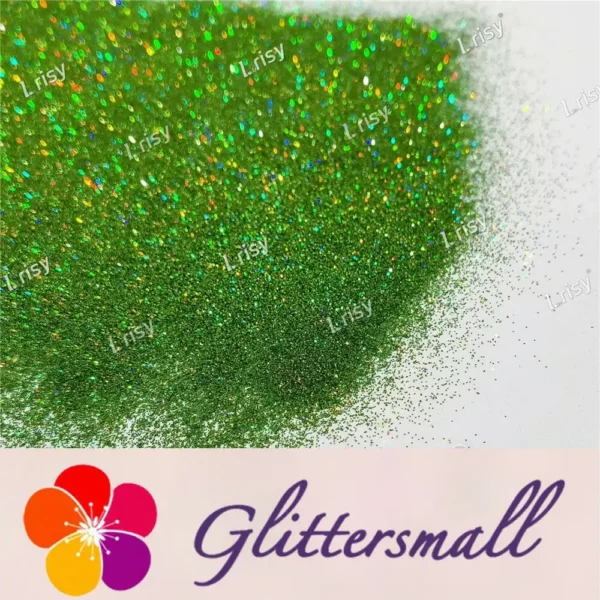 IMG_20220102_145711.webp 0.2mm Holographic Green Extra Fine Glitter (Ultra-thin) LB0601