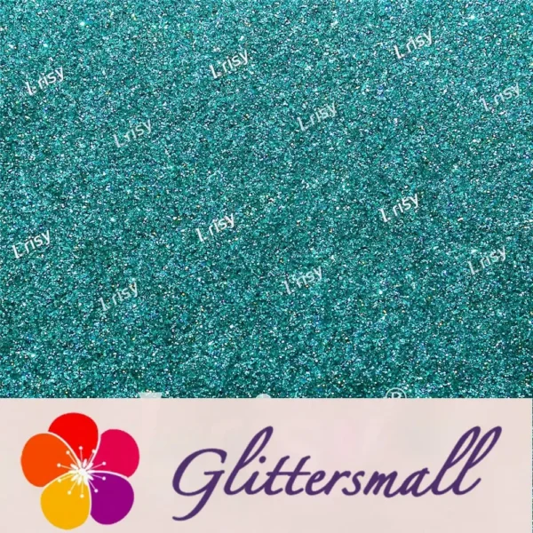 LB0702_d1016c10-eb3c-4173-8858-631e62675dfd.webp 0.2mm Holographic Teal Green Extra Fine Glitter (Ultra-thin) LB0702
