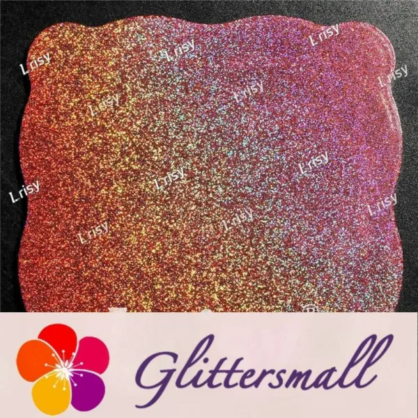 0.2mm Holographic Hazy Pink Extra Fine Glitter (Ultra-thin) LB0911