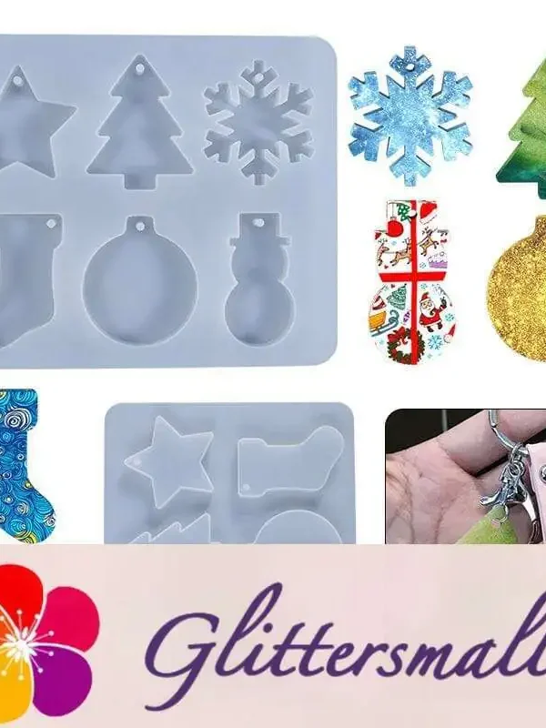Christmas Series Decoration Listing Silicone Resin Mold M-YMR-SDGP009