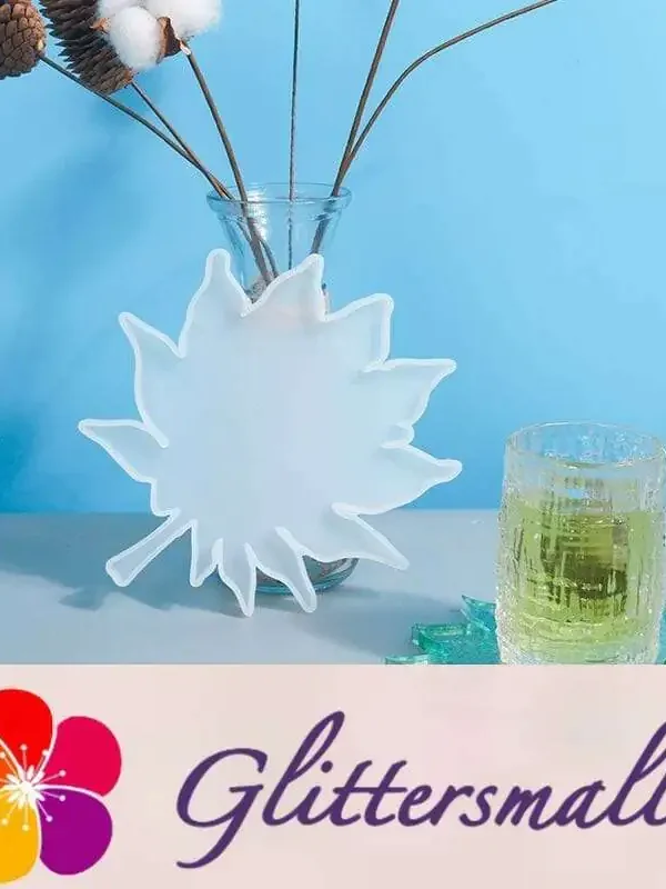 Maple Leaf Shape Coaster Tray Resin Silicone Mold M-DYY-FYD001