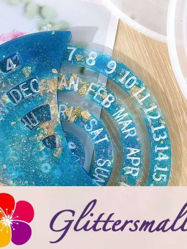 Advent Wall Calendar Silicone Molds For DIY Epoxy Resin M-HJ-RL001