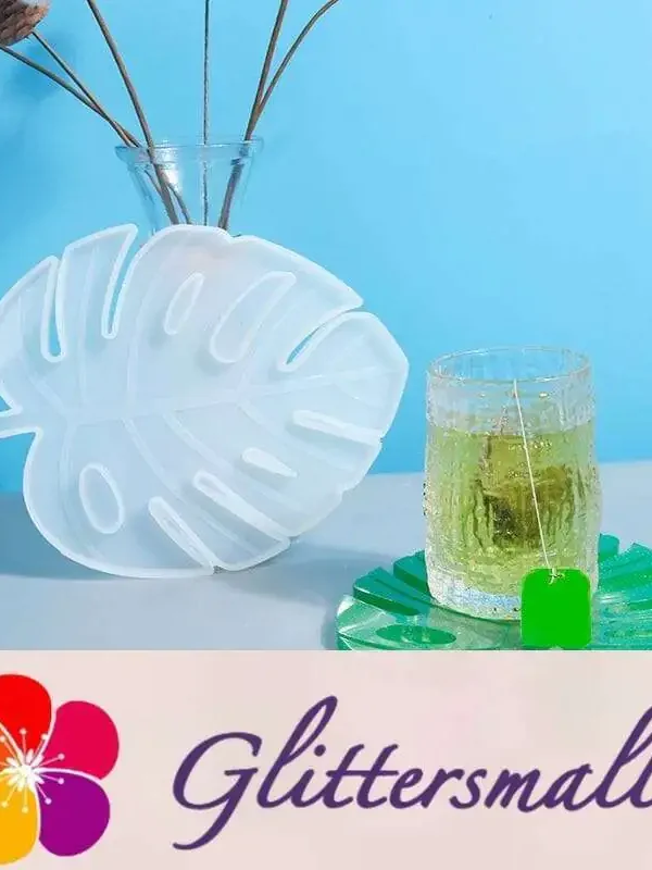 Leaf Shape Coaster Tray Resin Silicone Mold M-DYY-SYD001