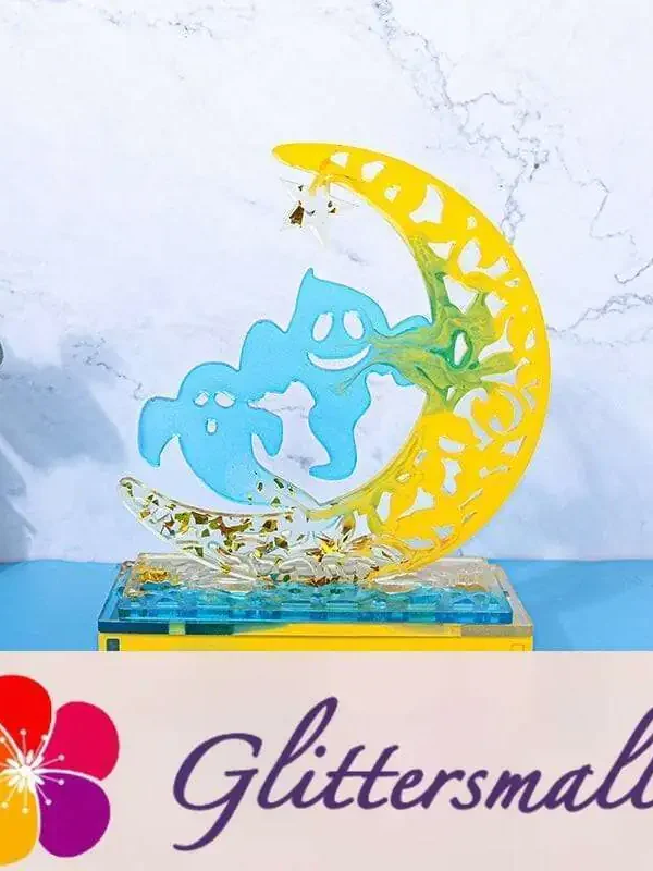 Hollow Out Halloween Ghost Silicone Resin Mold M-LYY-YLP010