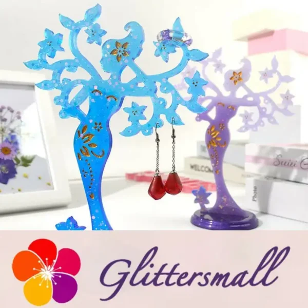 O1CN01Rc3OEg1k2ITVqOpGL___2207848324625-0-cib.webp Graceful Girl Decoration Silicone Earring Necklace Shelf Resin Mold M-QZ-BLW002