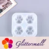 Cute Cat Paws Silicone Resin Mold 130x125mm M-DYY-CCP001