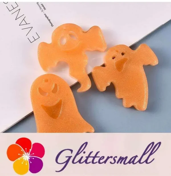 Halloween Scared Ghost Silicone Resin Mold M-YMR-NG007
