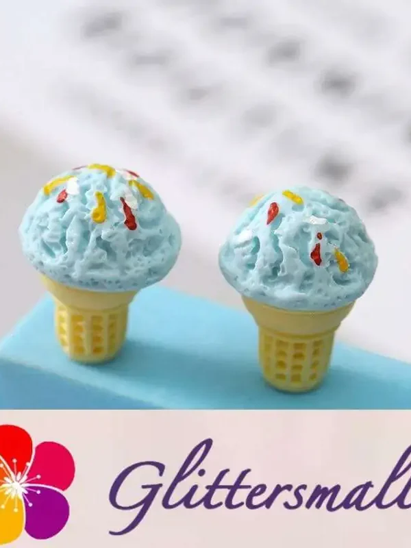 Ice Cream Playfood Resin Slime Charms Cabochons Ornament DIY Crafts 03