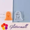 Halloween Weird Smile Ghost Silicone Resin Mold M-YMR-NG005