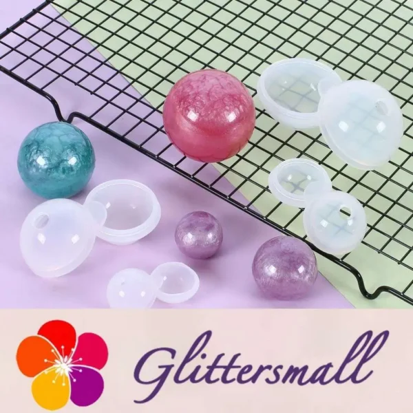 O1CN01hJxxkb1siuGF7Stpw__2208143815801-0-cib.webp Round Ball Pack of 6 3D Silicone Molds For Resin M-LYY-SBP001