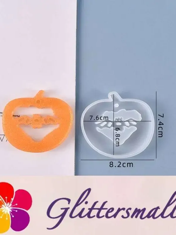 Halloween Pumpkin Bat Silicone Resin Mold M-YMR-NG001