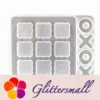 Tic-Tac-Toe DIY Board Game Epoxy Silicone Resin Mold M-QZ-JZQ001
