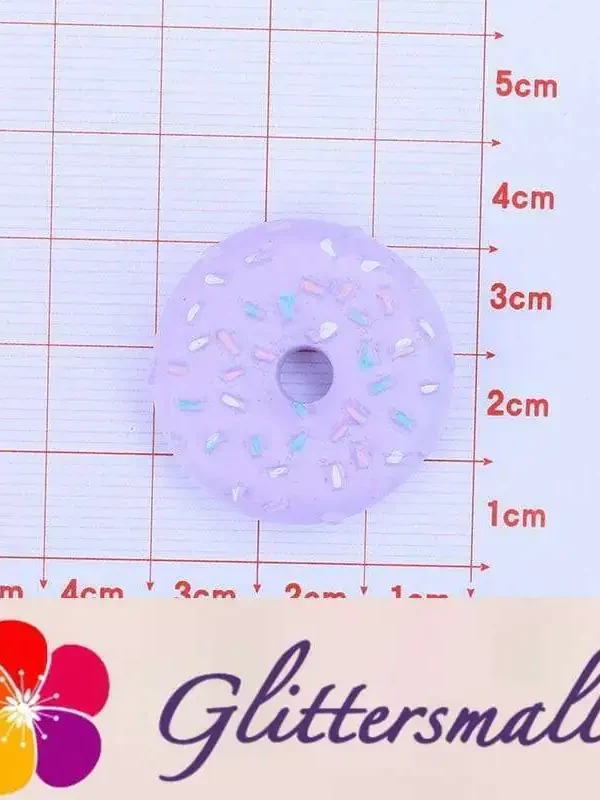 Donut Playfood Resin Slime Charms Cabochons Ornament DIY Crafts 03