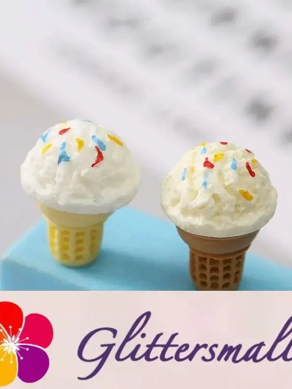 Ice Cream Playfood Resin Slime Charms Cabochons Ornament DIY Crafts 01
