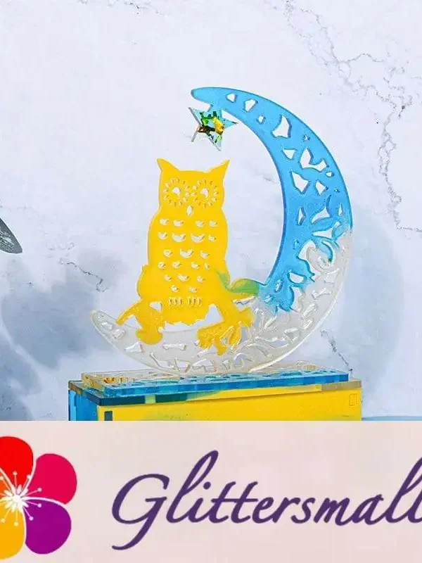 Hollow Out Owl Silicone Resin Mold M-LYY-YLP009