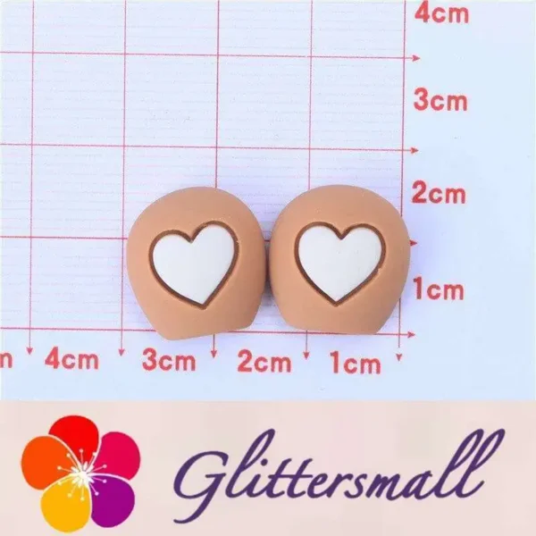 Bear Ears Shape Slime Charms Cabochons Diy Cafts Resin Kit Supplies