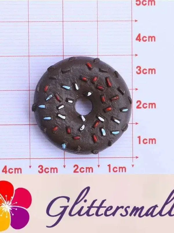 Donut Playfood Resin Slime Charms Cabochons Ornament DIY Crafts 05