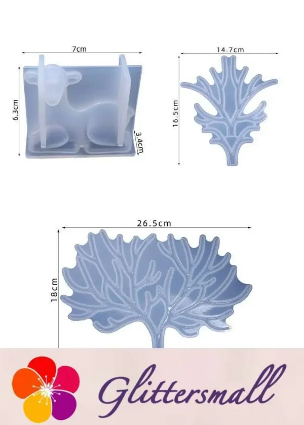 Christmas Series Decoration Listing Silicone Resin Mold M-YMR-SDGP008