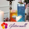 Hollow Heart Candle Holder Silicone Resin Mold M-JYGY-ZT001