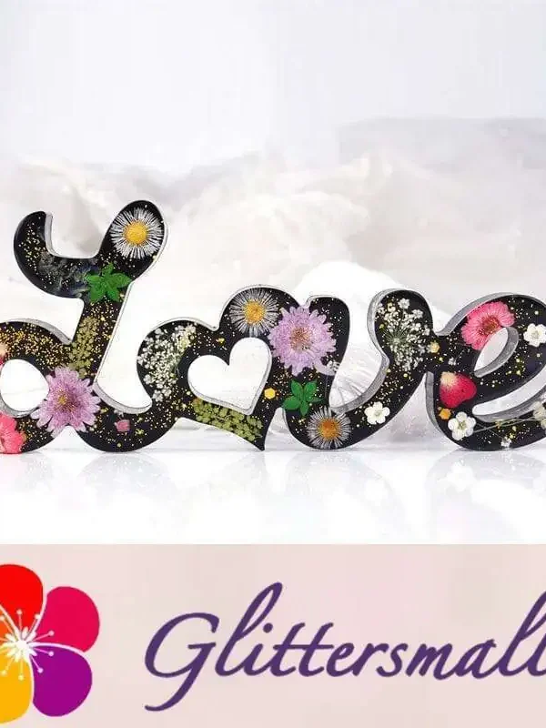 Love's alphabet Silicone Resin Mold M-LXRH-LOV001