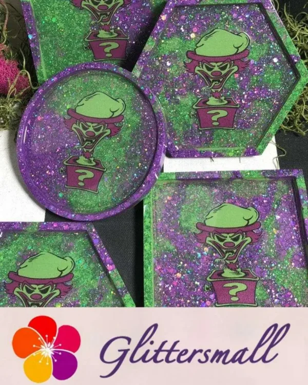 thewickedology_LB802-2242978958761408230071146843546369n.webp General Mixed Holographic Light Purple Glitter Hexagon Shaped LB0802