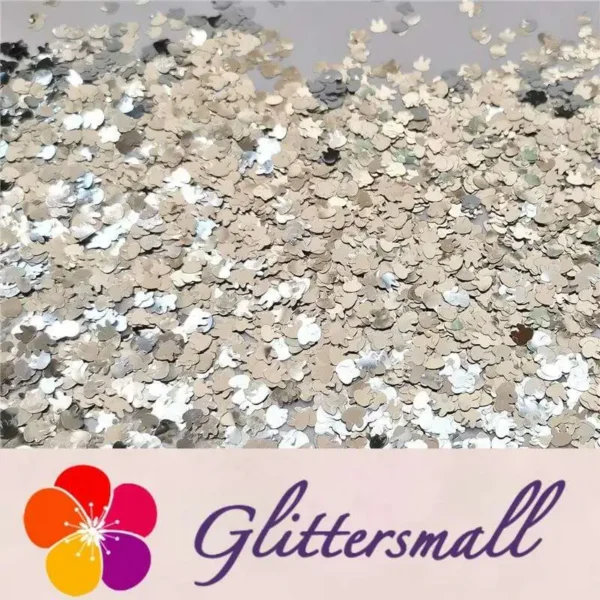 01_59380509-6c7c-409a-9fdb-2f9bce115ac5.webp 4mm Rabbit Bunny Shapes Silver Glitter B0100