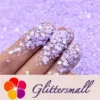 Macaron Color General Mixed Lavendar Purple Glitter FC-E8032