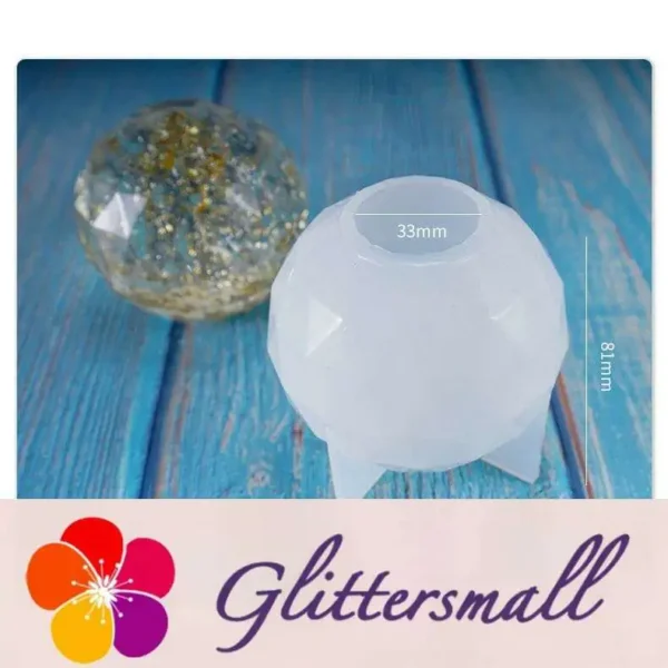 20210407_011015_006.webp Multilateral Cut Surface Crystal Ball Decoration Silicone Mold For Epoxy Resin