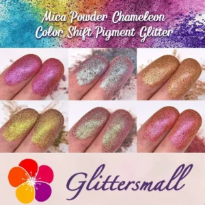 20210824100434.webp GlittersMall Mica Powder Chameleon Color Shift Pigment Glitter Set/Kits 9 Colors