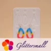 Jewelry Pendant Silicone DIY Earring Mold For Resin M-DYYY-EZZ005