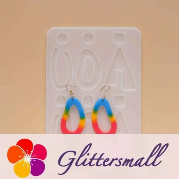 Jewelry Pendant Silicone DIY Earring Mold For Resin M-DYYY-EZZ005