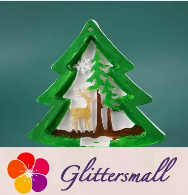 21288560589_1635312530.webp Christmas Tree, Elk Theme Listing Decoration Silicone Resin Mold M-YMR-SDGP015