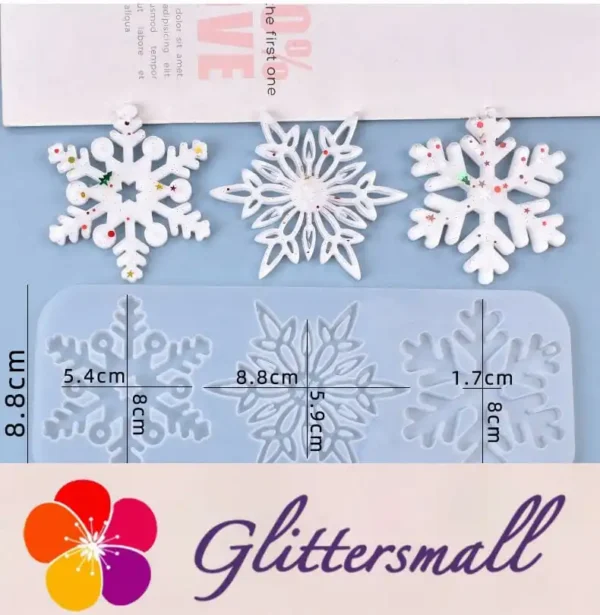 22816442758_1635312530.webp Snowflake Pendant Jewelry Silicone Resin Mold M-YMR-XHDJ007