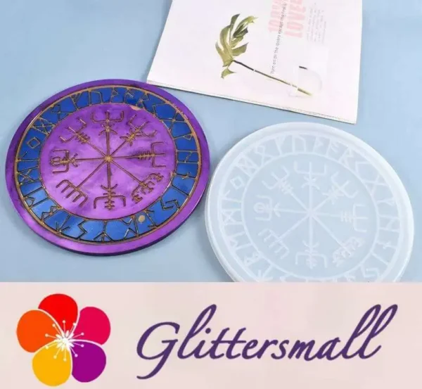 22891095361_1635312530.webp Tarot Cards Coaster Serving Tray Silicone Resin Mold M-YMR-TLD004