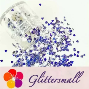 3mm_04dcf80e-5dc4-4d16-84c7-a623ad8832c4.webp 3mm Heart Shapes Royal Blue Glitter FE-F321A