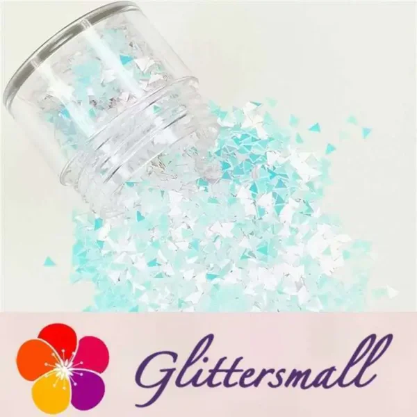 3mm_ae5087e4-0413-452e-95f2-0b13c7b9ef2b.webp 3mm Triangle Ice Blue Glitter C021R